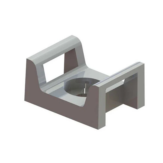 CABLE TIE HLDR DUAL SCRW #10 NAT