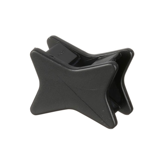 CABLE TIE HOLDER DUAL BLACK