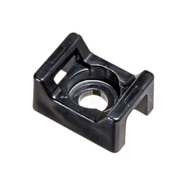 CABLE TIE HLDR DUAL SCRW #10 BLK