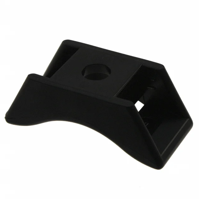 CABLE TIE HLDR DUAL SCRW 1/4 BLK