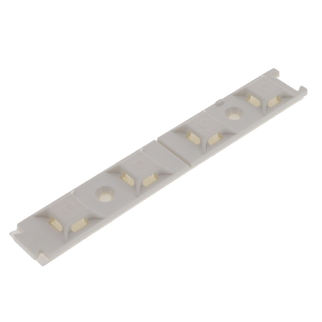 CABLE TIE HLDR MULTIPLE ADH WHT