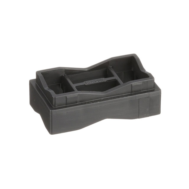 CABLE TIE HLDR DUAL TIE MNT BLK