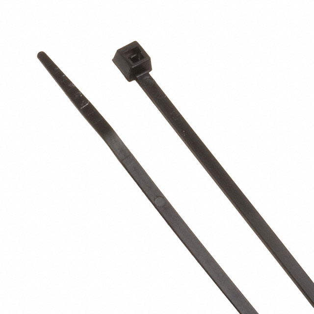 CBL TIE LOCKING BLACK 18LB 8.18"