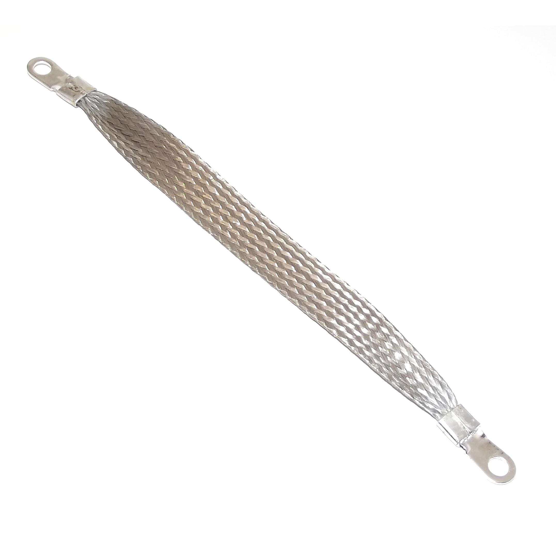 Ground Strap 8"X 3/4"(1/4X 1/4)