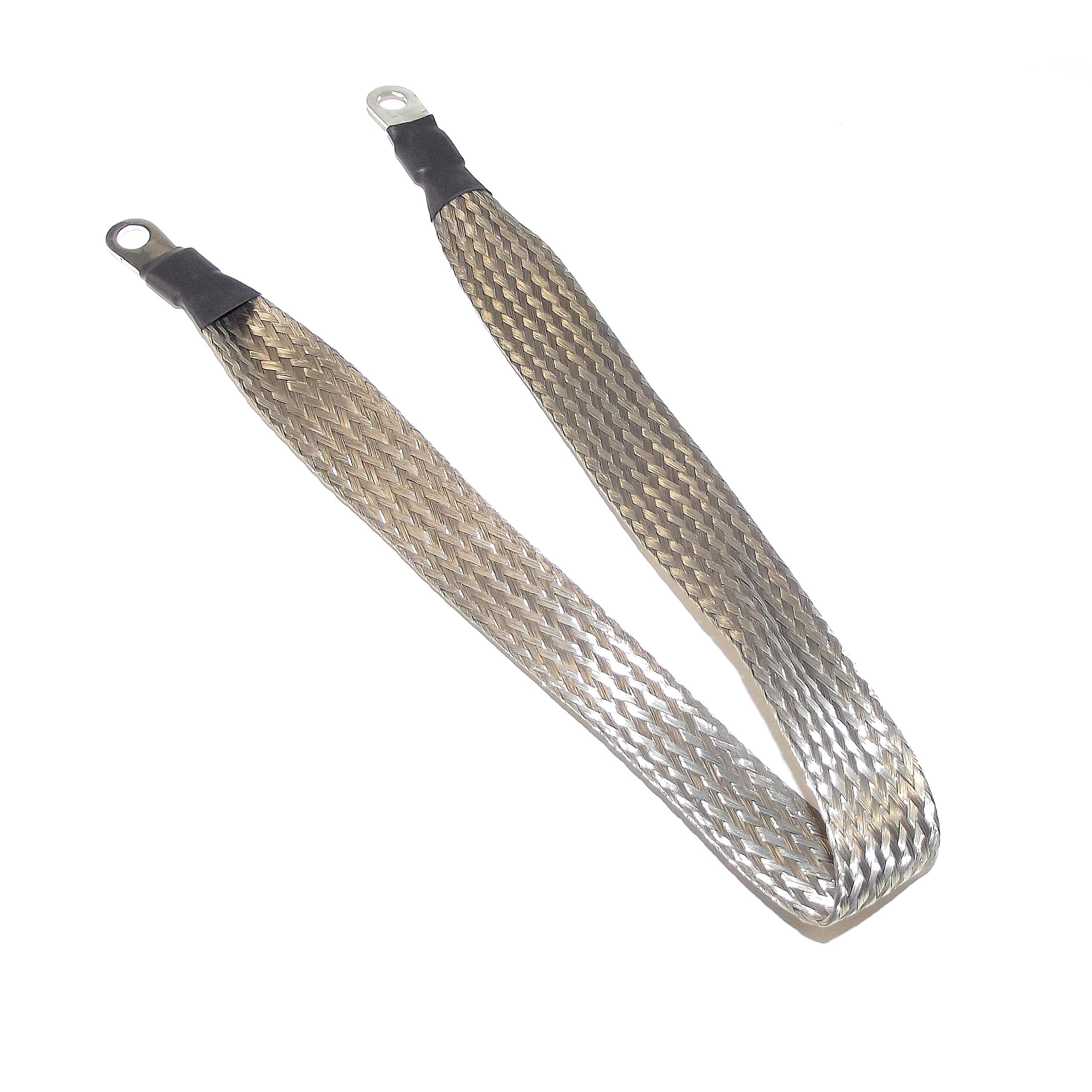 Ground Strap 16"X3/4"(1/4X1/4)EH