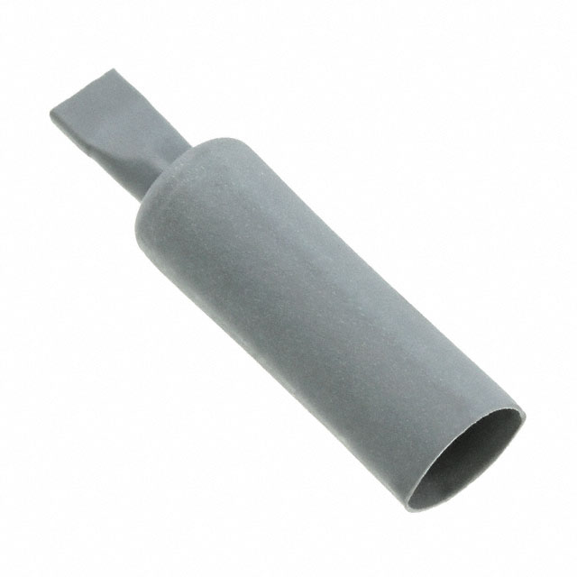HEATSHRINK CAP GRAY 6.4MM