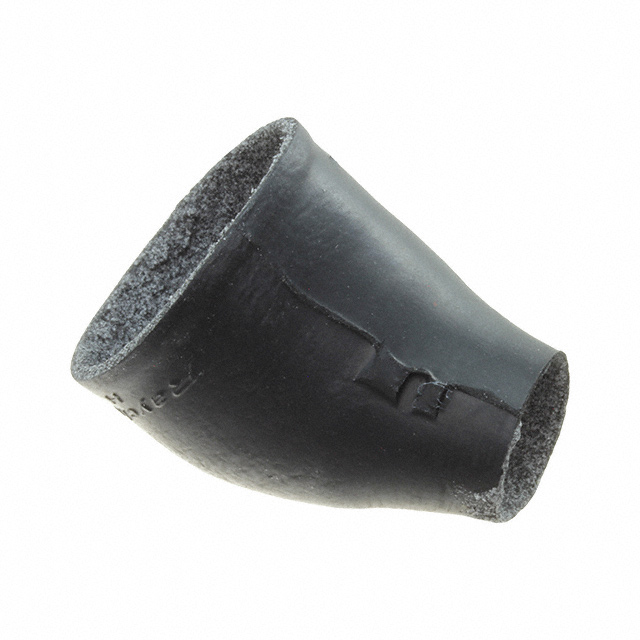 HEATSHRINK BOOT 90DEG SZ21 BLK