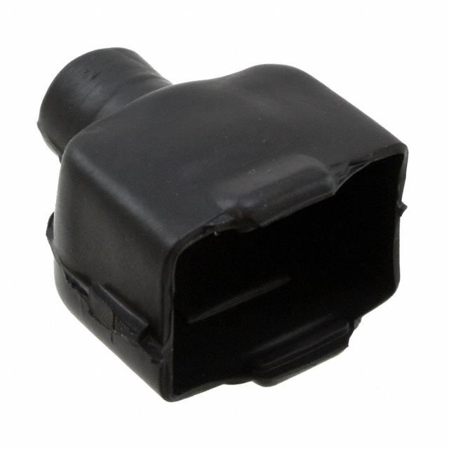 HEATSHRINK BOOT RECT SZ21 BLACK