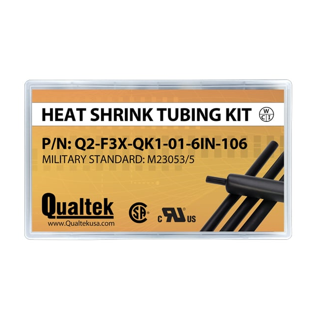 HEATSHRINK KIT 106 PC BLACK