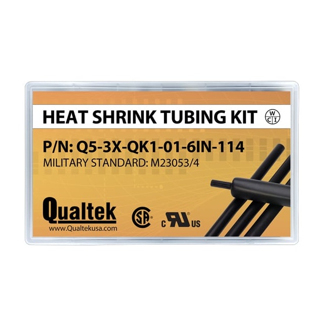 HEATSHRINK KIT 1/8"-3/4" 114 PC