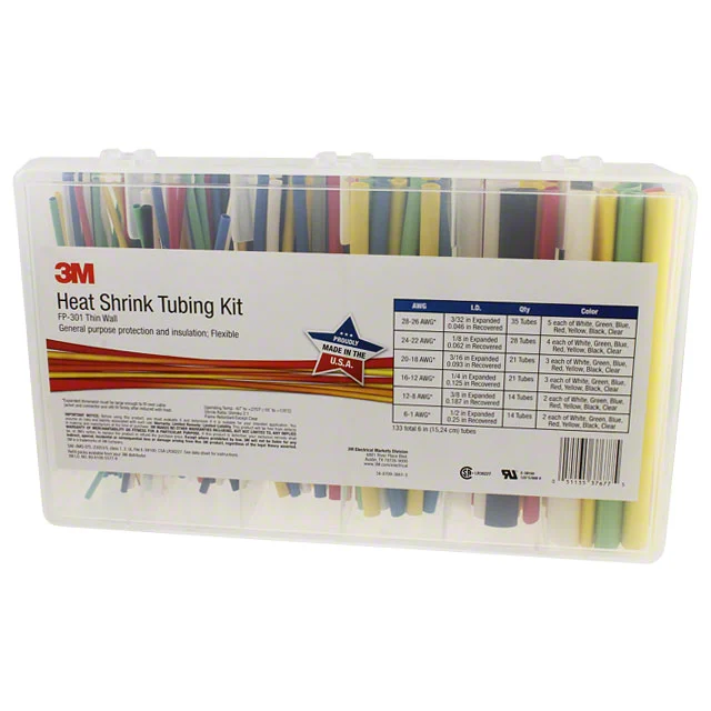 HEATSHRINK FP301 3/32-1/2 TBNG K