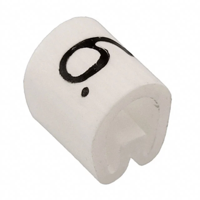 WIRE MARKER PUSH ON 4.5MM WHITE