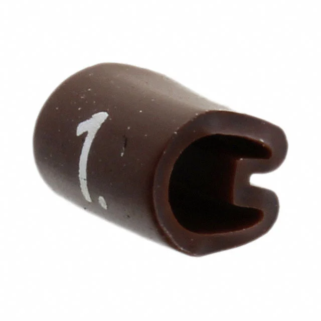 WIRE MARKER PUSH ON 4.5MM BROWN