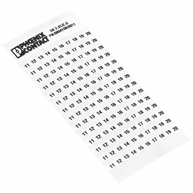ADHESIVE MARKER CARD 11-20