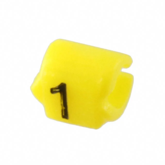 WIRE MARKER CLIP-ON YELLOW