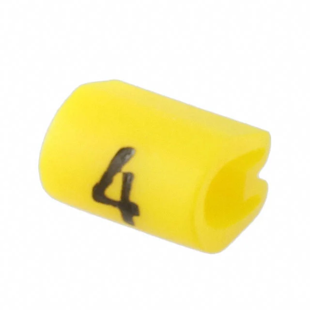 WIRE MARKER PUSH ON 4.5MM YELLOW