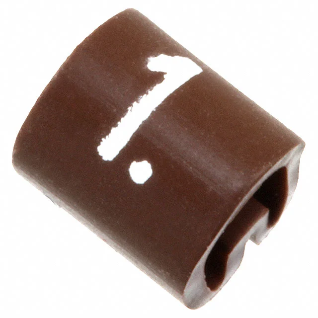 WIRE MARKER PUSH ON 4.5MM BROWN
