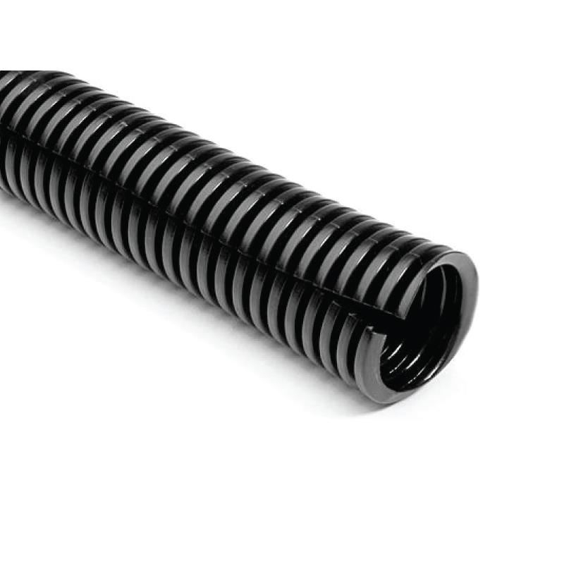 3/4" SPLIT LOOM, BLK PE 10'