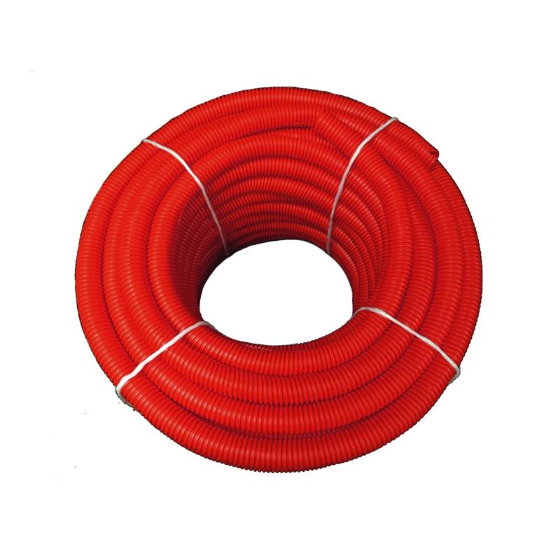 1/2" SPLIT LOOM, RED PE 100'