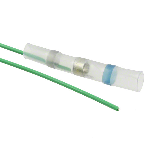 SLDR SLEEVE WIRE-WIRE 0.18" CLR