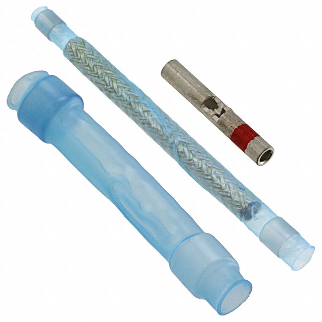 SLDR SLEEVE WIRE-WIRE 0.118" BLU