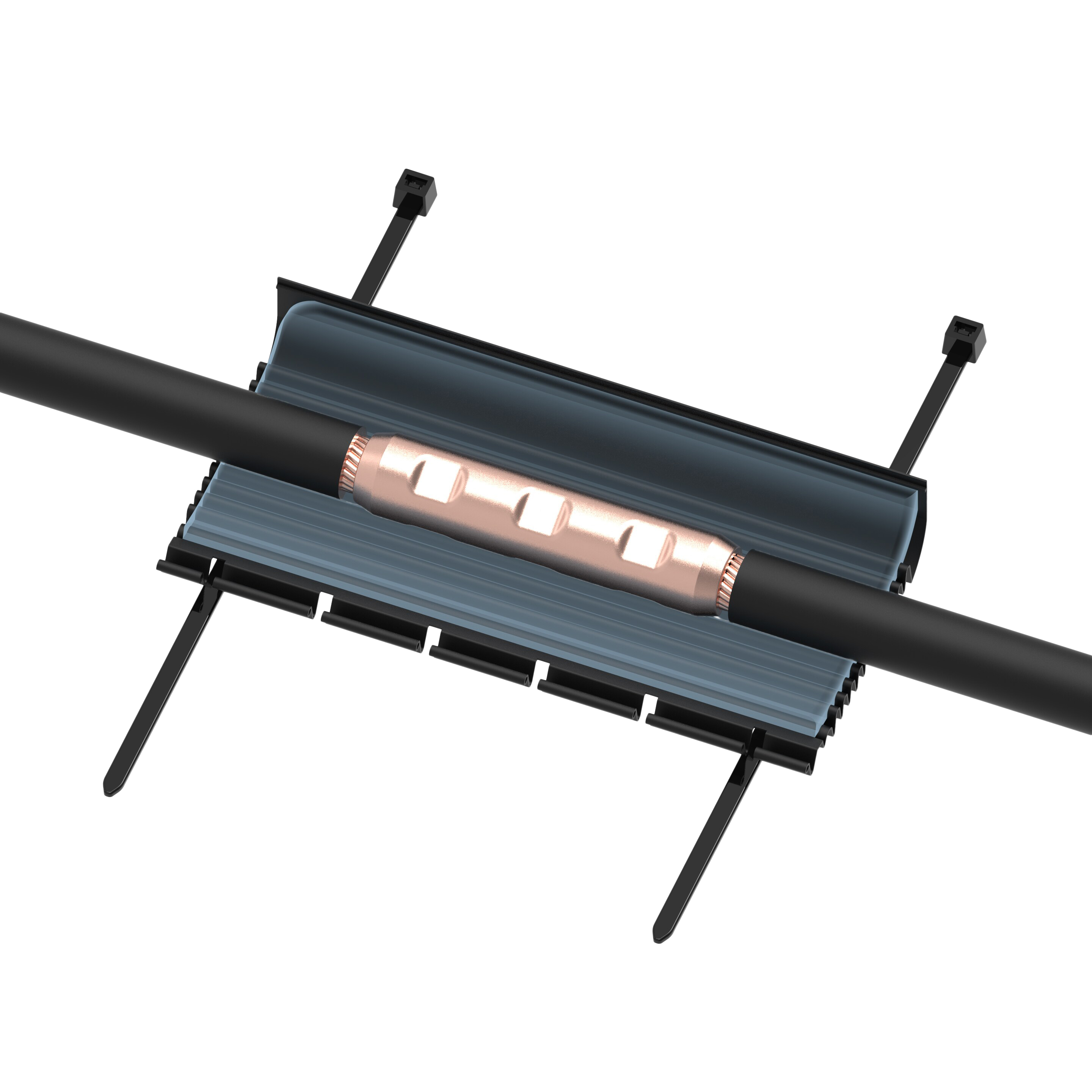 WIRE SPLICE WRAP AROUND COVER