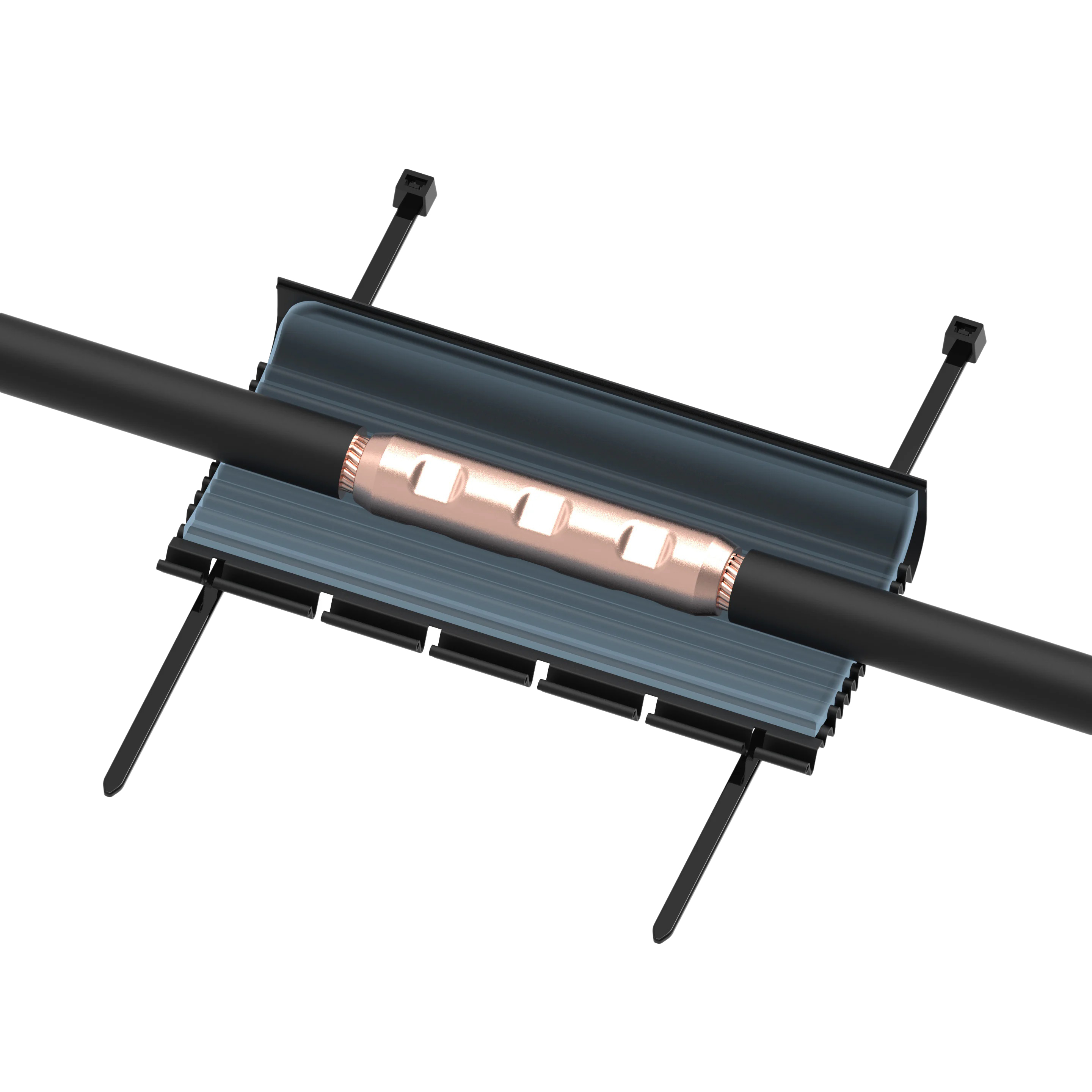 WIRE SPLICE WRAP AROUND COVER