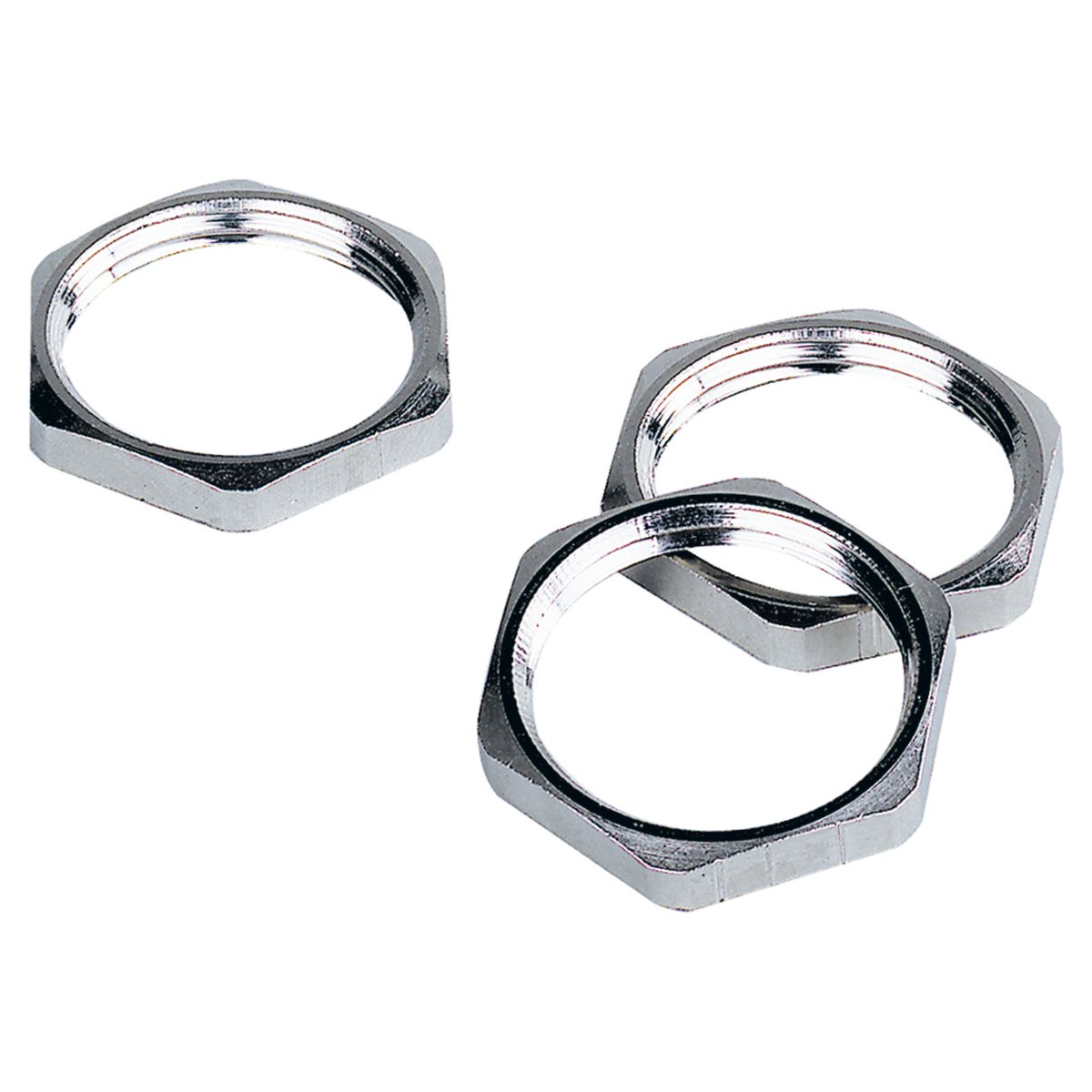 LOCKNUT - 1/2" NPT, METAL