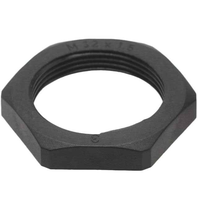 KMK-PA-OB COUNTER NUT BLACK M12X
