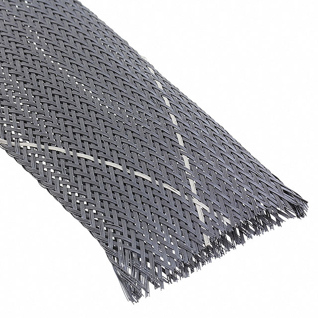 SLEEVING 1.772" BLACK/WHITE FEET