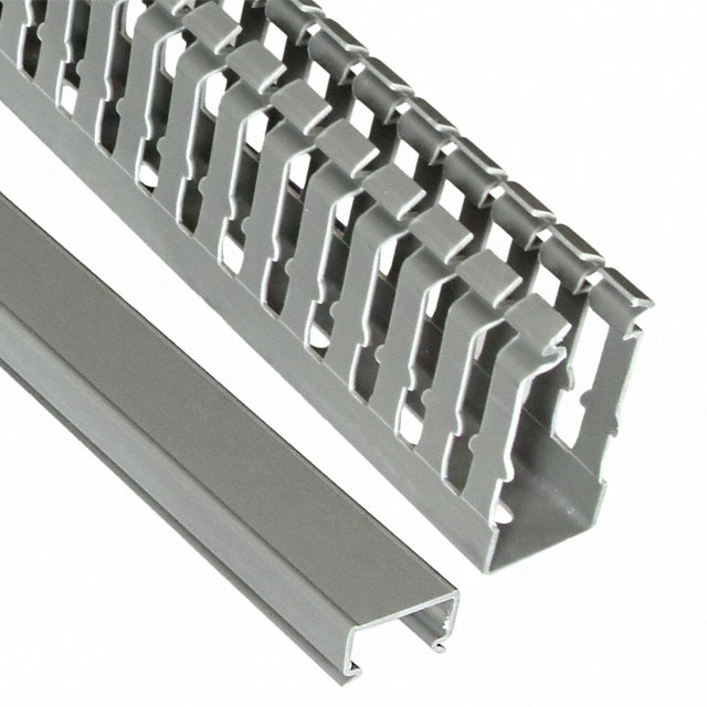 WIRE DUCT SOLID 2PC RIVET 6.56'