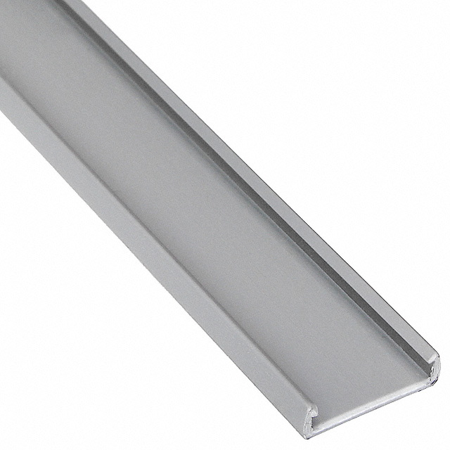 COVER DUCT .75" PVC LTGRY 6'