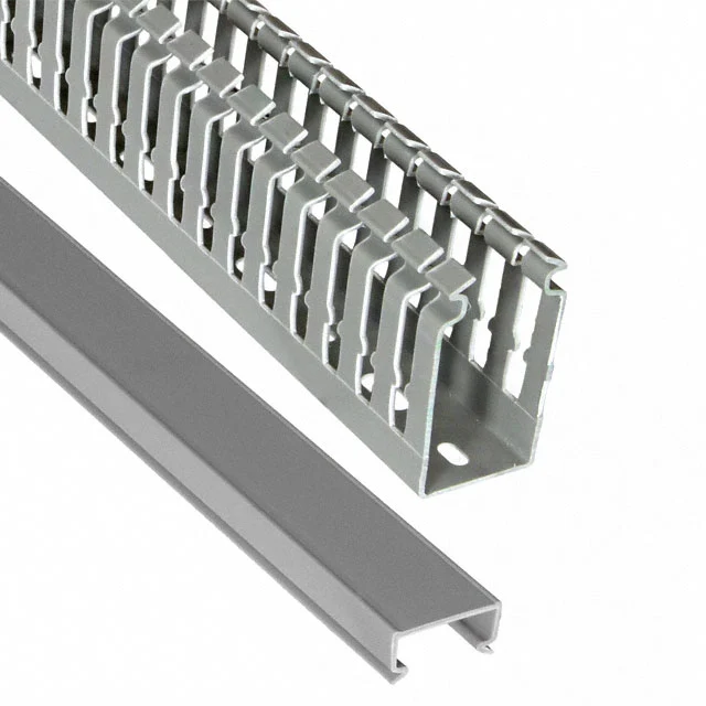 WIRE DUCT SOLID 2PC RIVET 6.56'