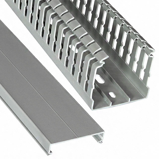 WIRE DUCT SOLID 2PC RIVET 6.56'