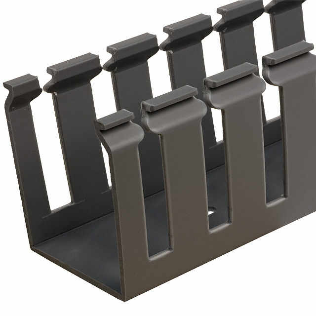 WIRE DUCT SLOTTED SCREW 16" GRAY