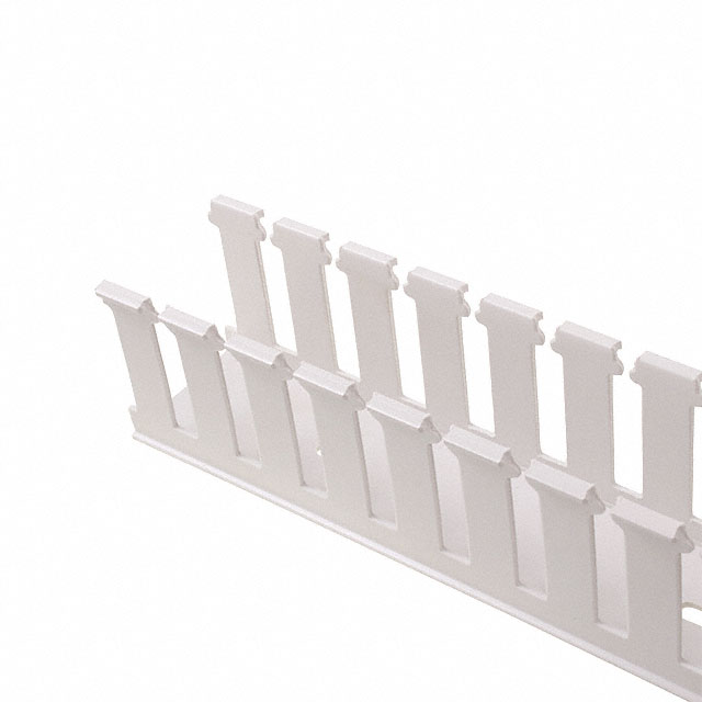 WIRE DUCT SLOTTED SCREW 6' WHITE