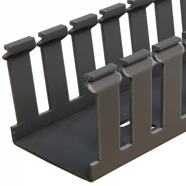 WIRE DUCT SLOTTED SCREW 6' BLACK