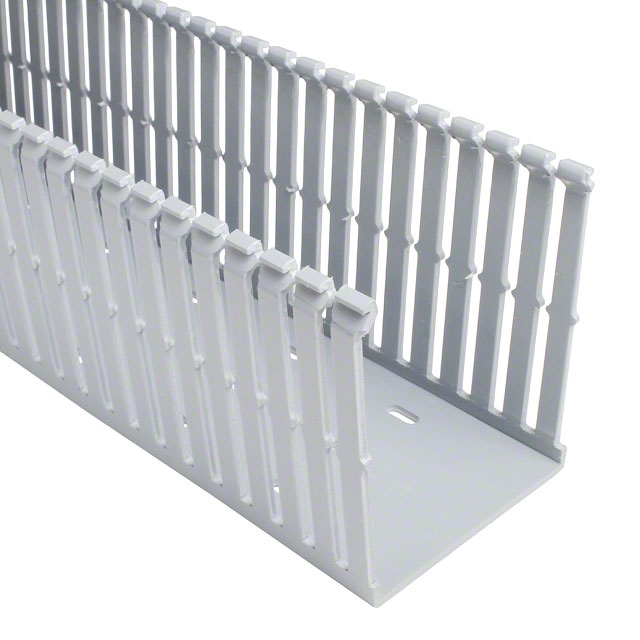 WIRE DUCT SLOTTED SCREW 6' GRAY