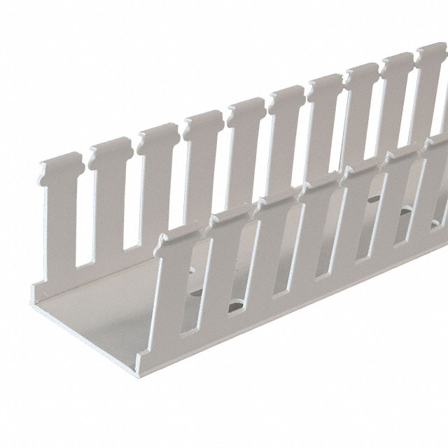 WIRE DUCT SLOTTED SCREW 6' WHITE