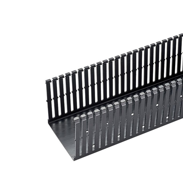 WIRE DUCT SLOTTED SCREW 6' BLACK