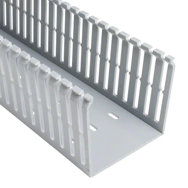 WIRE DUCT SLOTTED SCREW 6' GRAY