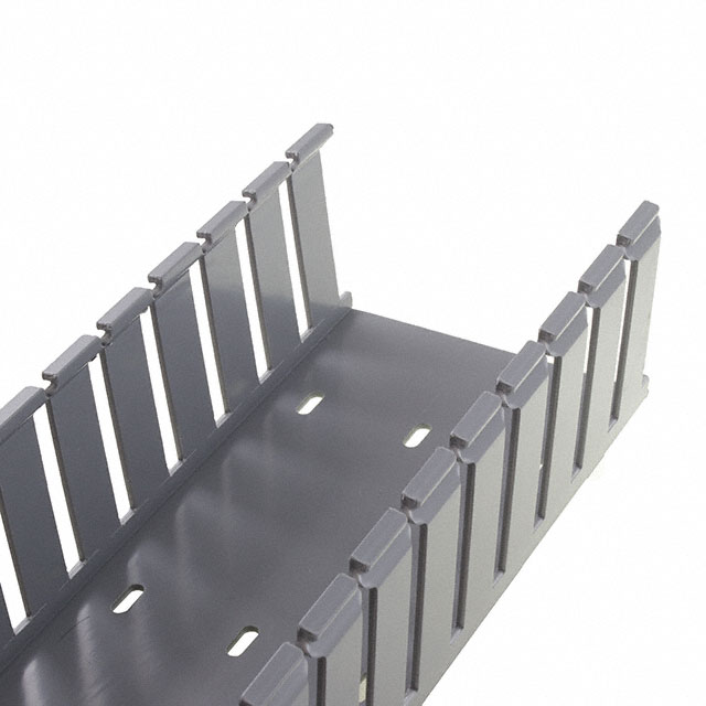 WIRE DUCT SLOTTED SCREW 6' GRAY