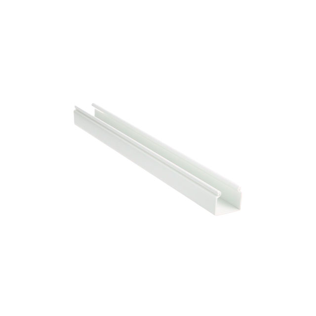 WIRE DUCT SOLID BASE 6' WHITE