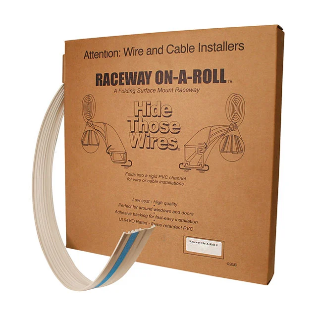 WIRE DUCT SOLID BASE ADH 50' BG