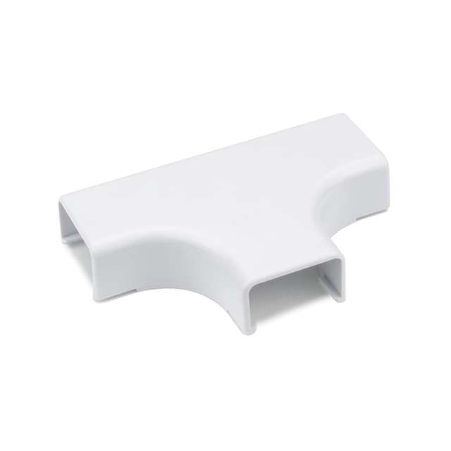 RACEWAY 1-1/4" TEE COVER WHITE
