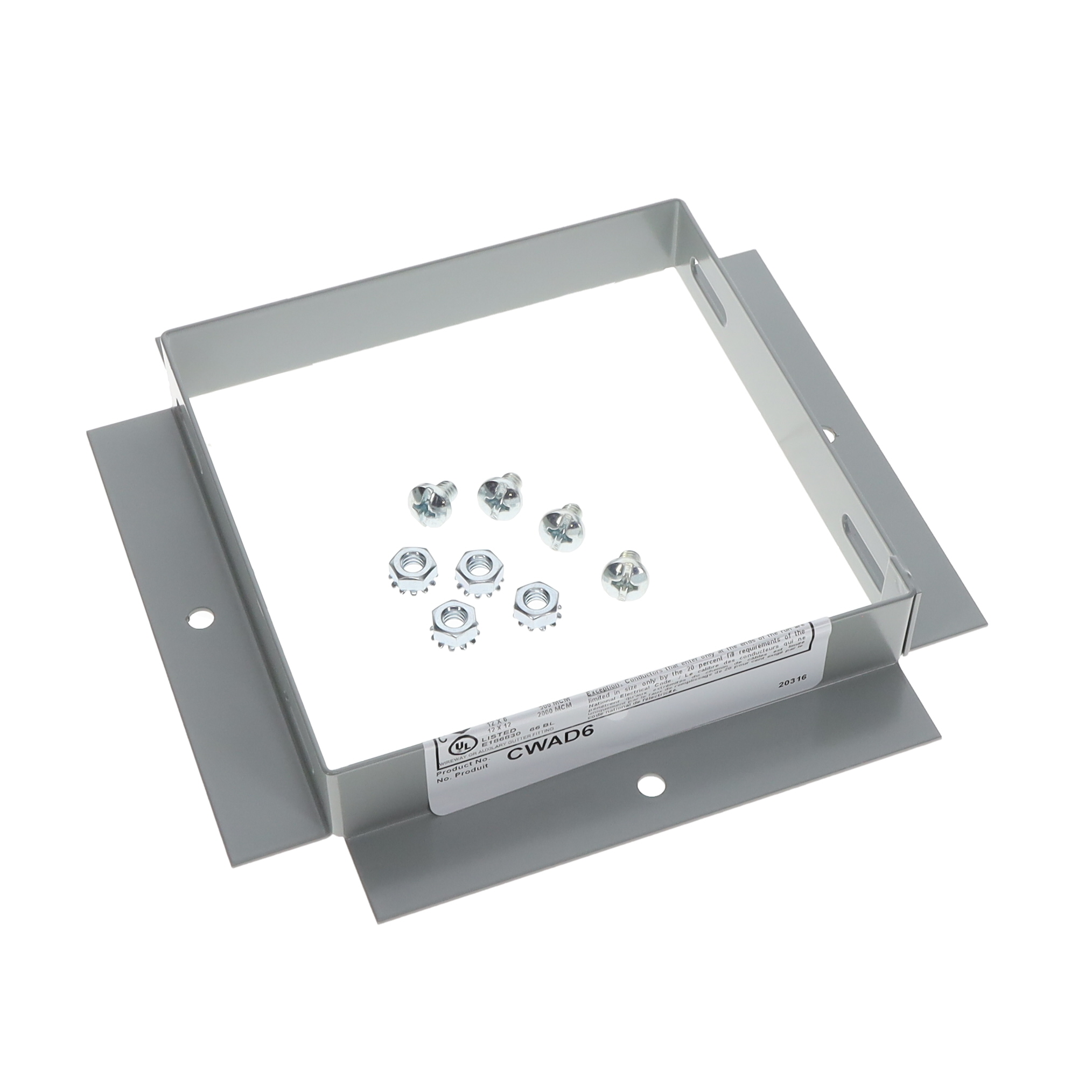 ADAPTER RACEWAY 6X6"