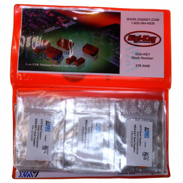 CAP KIT NIOB OXI 10-1000UF 150PC CAP KIT NIOB OXI 10-1000UF 150PC