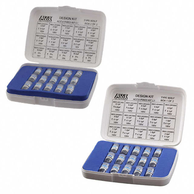 CAP KIT THIN FILM 0.1-22PF 600PC CAP KIT THIN FILM 0.1-22PF 600PC