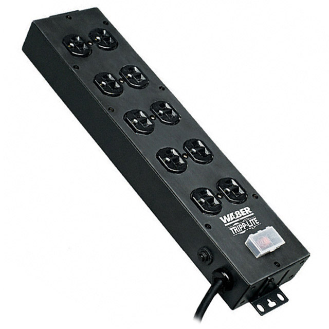 POWER STRIP 17.5" 10OUT 15'CORD