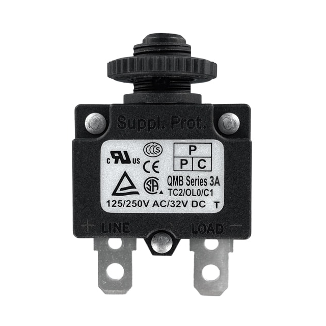 CIR BRKR THRM 3A 250VAC 32VDC